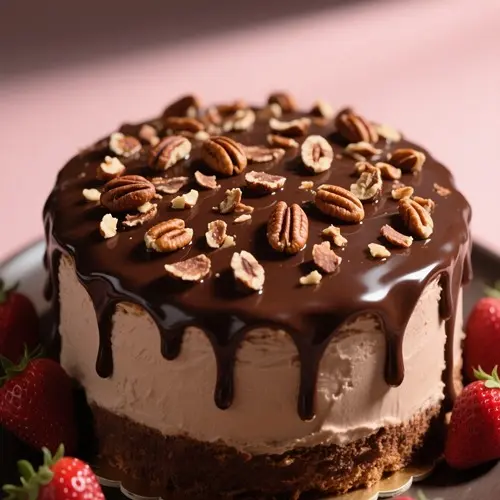 巧克力榛果脆片蛋糕(6吋奢華特惠)