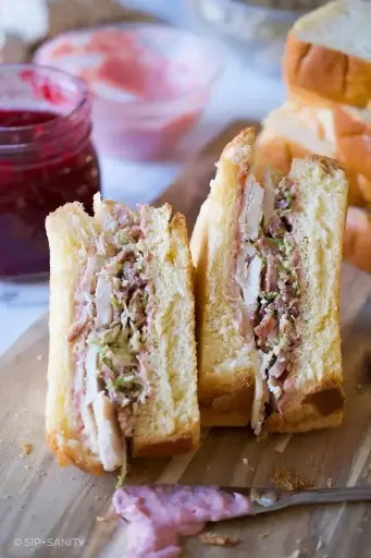 Ham & Gruyère Brioche Roll
