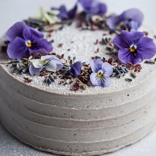 Earl Grey Mousse Cake
